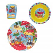 Children's Melamine Set | Bush Party